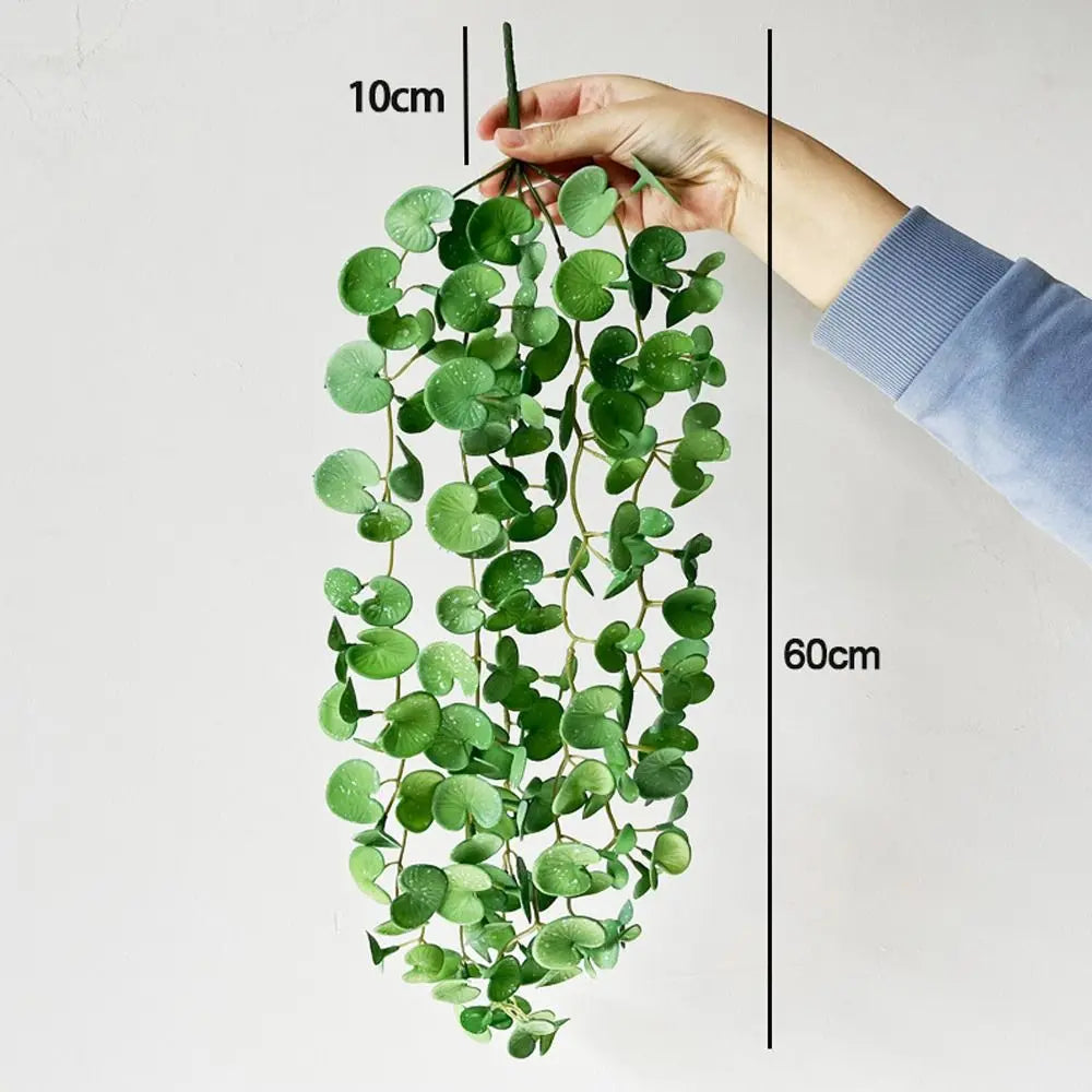 Artificial Coin Grass Wall Hanging