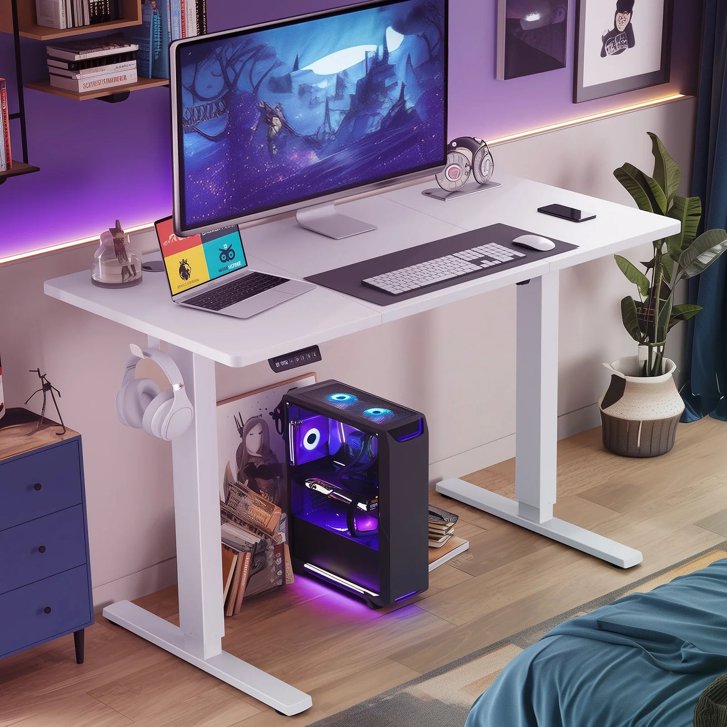 63 x 24-Inch Electric Standing Desk