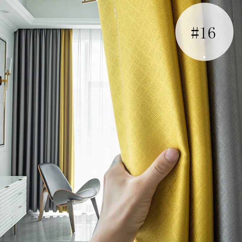 Thermal Noise-Reducing Blackout Curtains