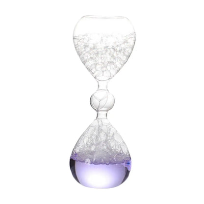 Crystal Bubble Hourglass Decor