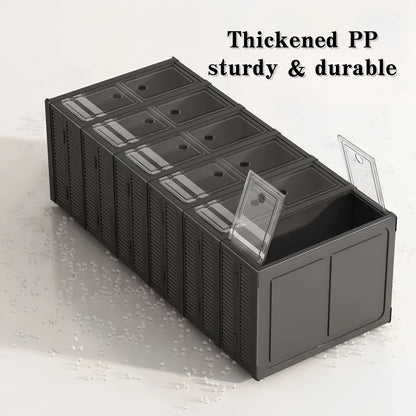 3/6-Layer Foldable Clear-Front Shoe Organizer