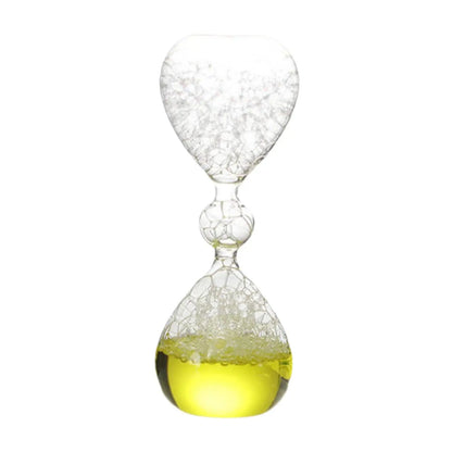 Crystal Bubble Hourglass Decor