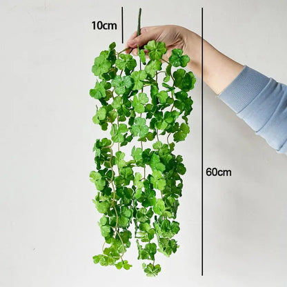 Artificial Coin Grass Wall Hanging