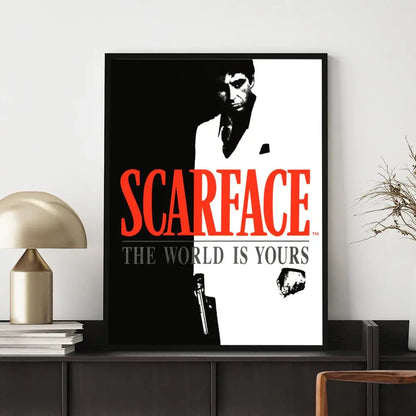 Waterproof Vintage Movie Poster Wall Decal