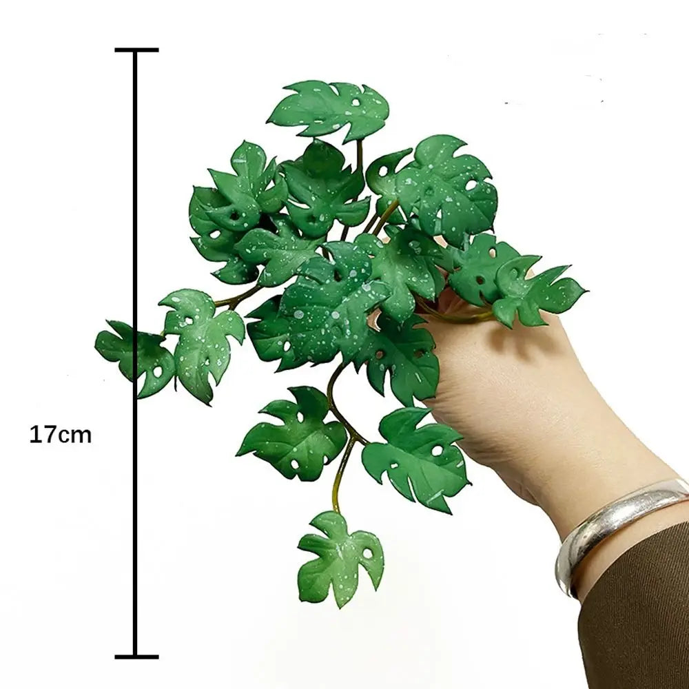 Artificial Coin Grass Wall Hanging