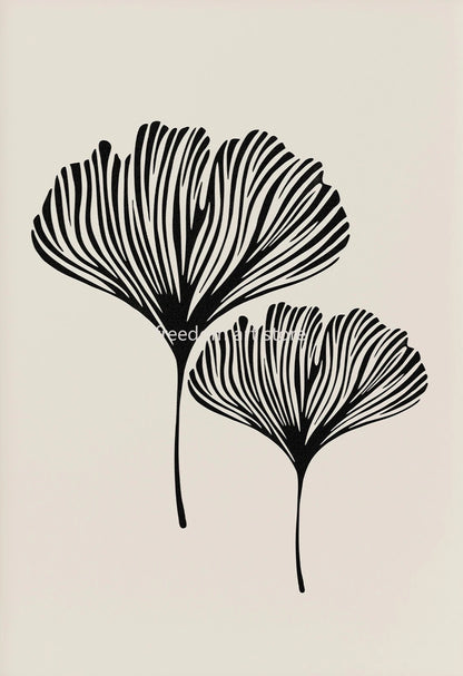 Minimalist Botanical Art Print