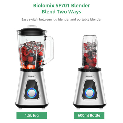 1.5-Liter 1,300-Watt Smoothie Blender