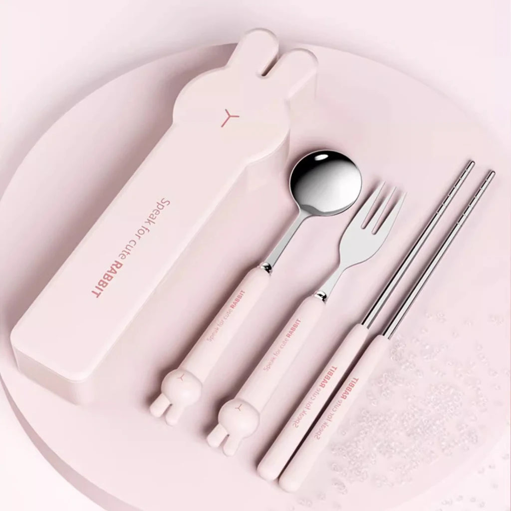 Portable Stainless Steel Cutlery Set