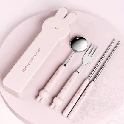 Portable Stainless Steel Cutlery Set