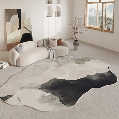 Irregular Retro Art Accent Rug