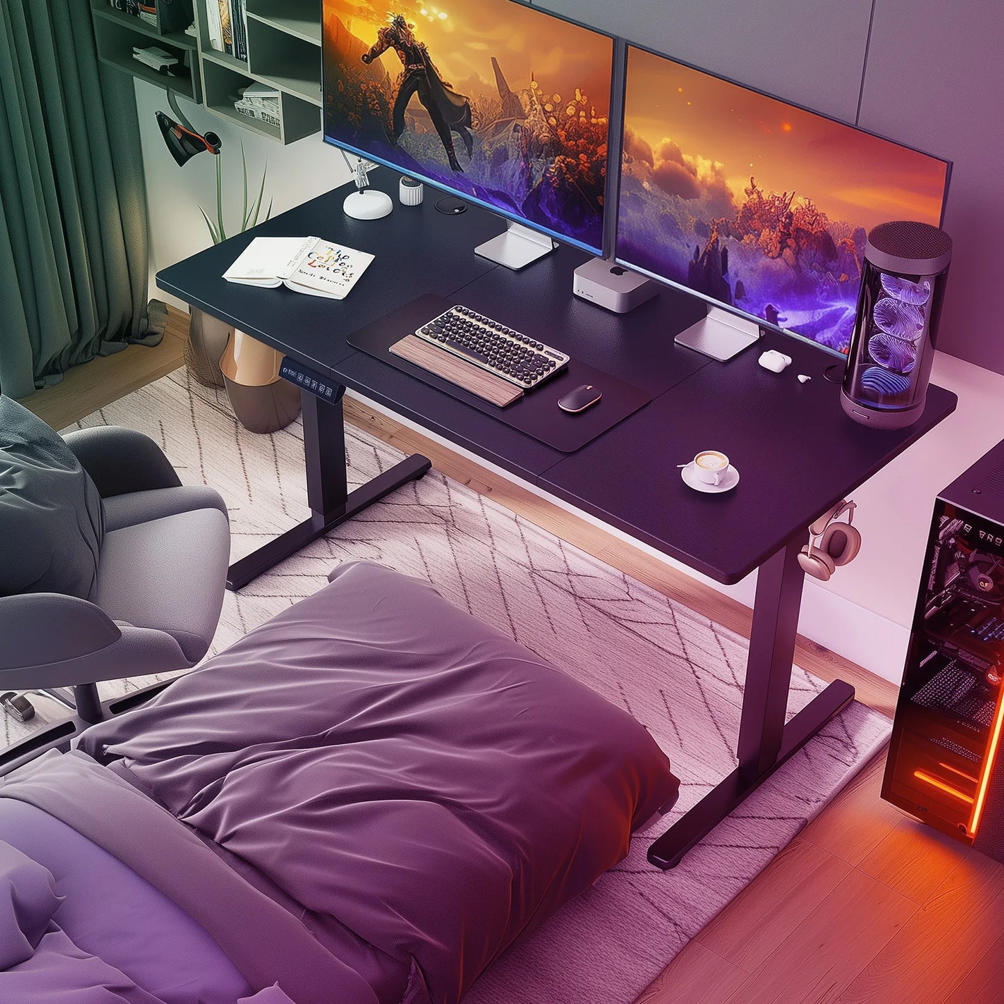 63 x 24-Inch Electric Standing Desk