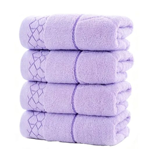 Lilac Quick-Dry Cotton Towel Set