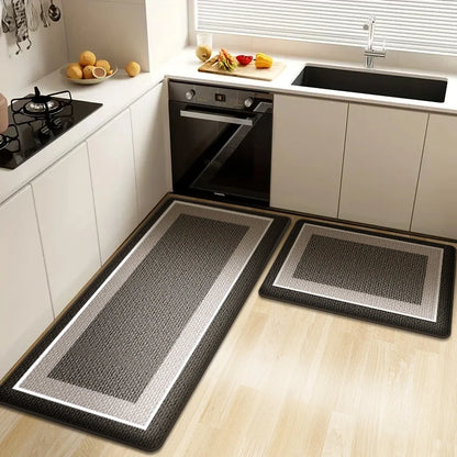 Absorbent Plush Kitchen and Bathroom Mat