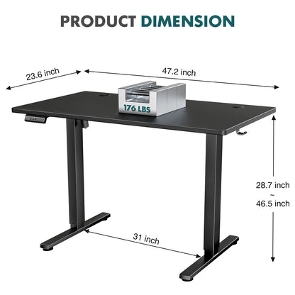 Height-Adjustable Electric Standing Desk