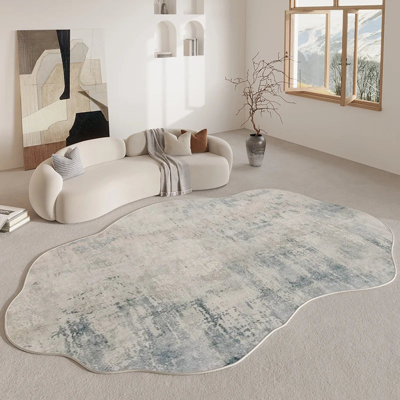 Irregular Retro Art Accent Rug
