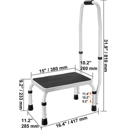 330-Pound Adjustable Non-Slip Step Stool
