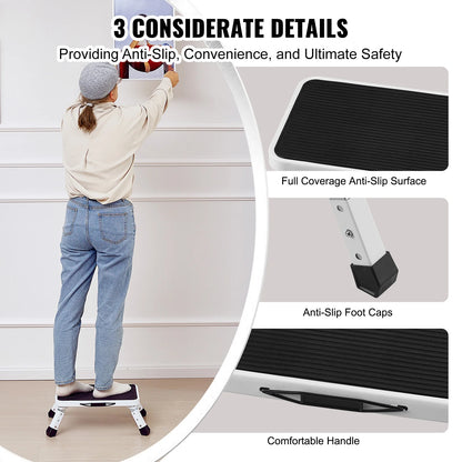 330-Pound Adjustable Non-Slip Step Stool