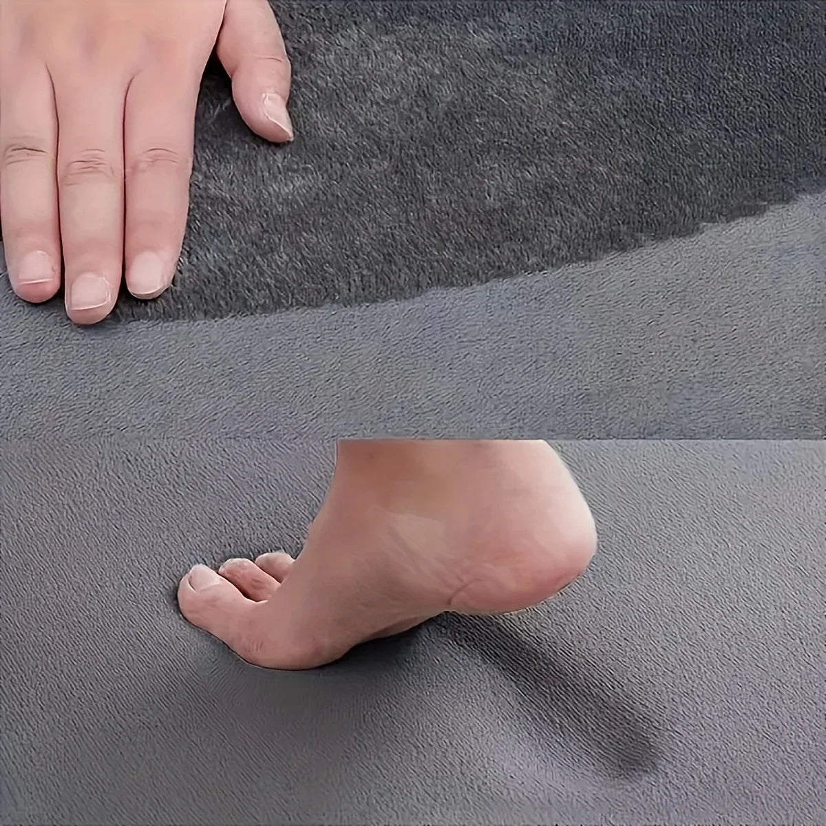 Absorbent Plush Kitchen and Bathroom Mat