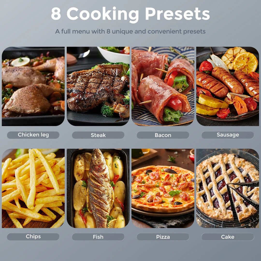 6-Quart 8-in-1 Digital Air Fryer