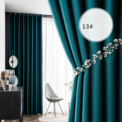 Thermal Noise-Reducing Blackout Curtains