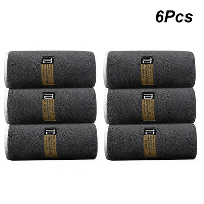 Set of 6 15.7 x 31.5-Inch Microfiber Towels