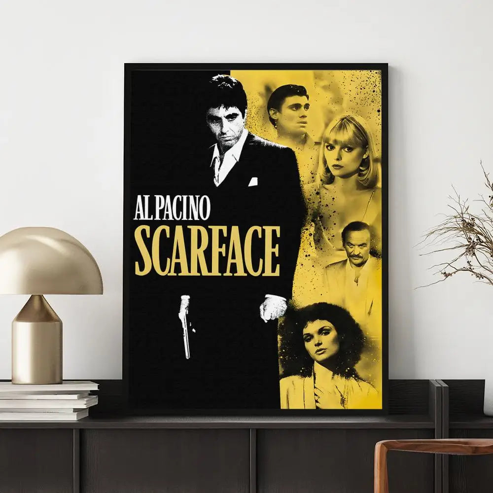 Waterproof Vintage Movie Poster Wall Decal
