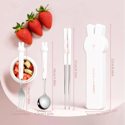 Portable Stainless Steel Cutlery Set