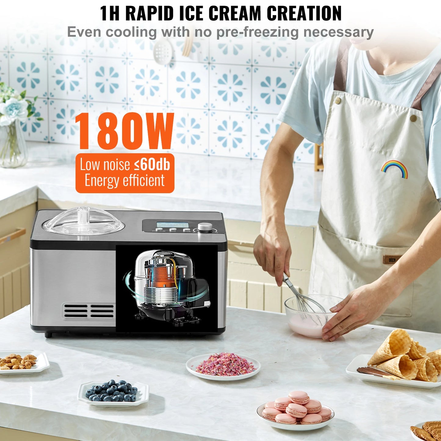 2-Quart Automatic Ice Cream Maker
