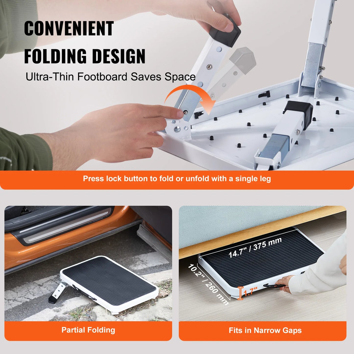 330-Pound Adjustable Non-Slip Step Stool