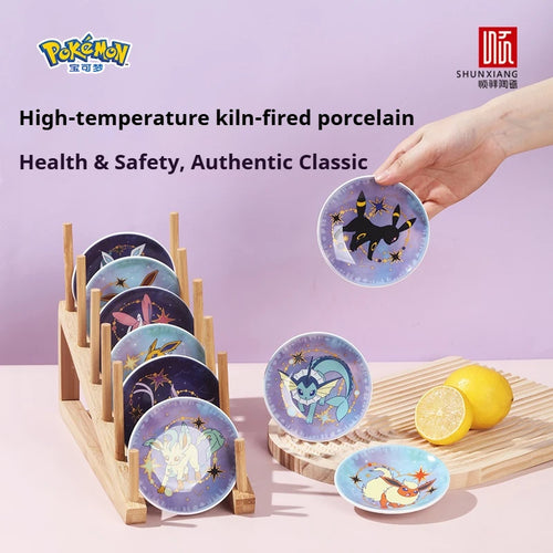 Anime-Inspired 9-Piece Ceramic Dinnerware Set