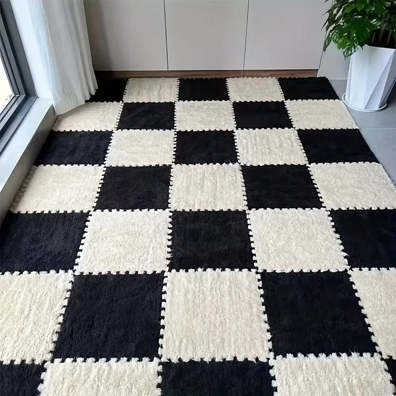 Interlocking Plush Foam Puzzle Mat