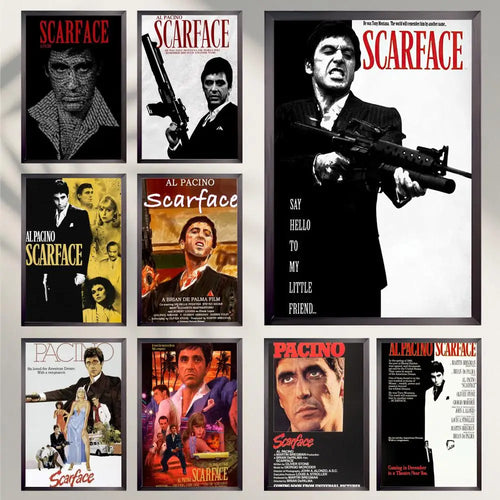 Waterproof Vintage Movie Poster Wall Decal