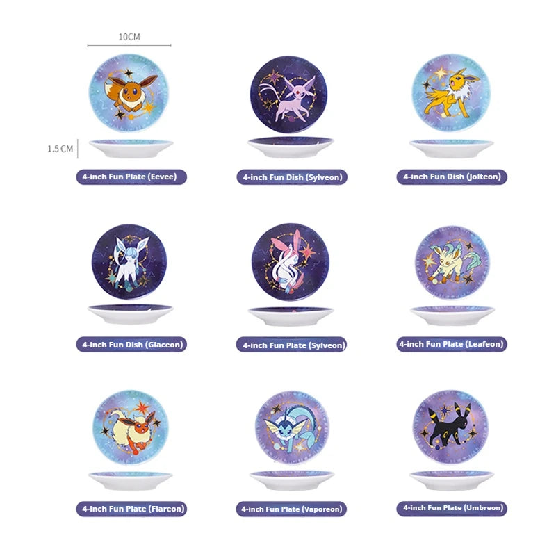 Anime-Inspired 9-Piece Ceramic Dinnerware Set