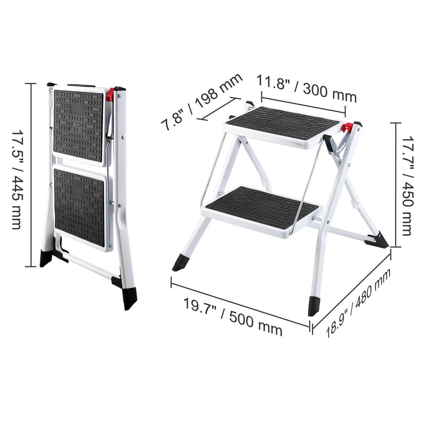 330-Pound Adjustable Non-Slip Step Stool