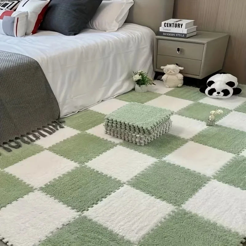Interlocking Plush Foam Puzzle Mat