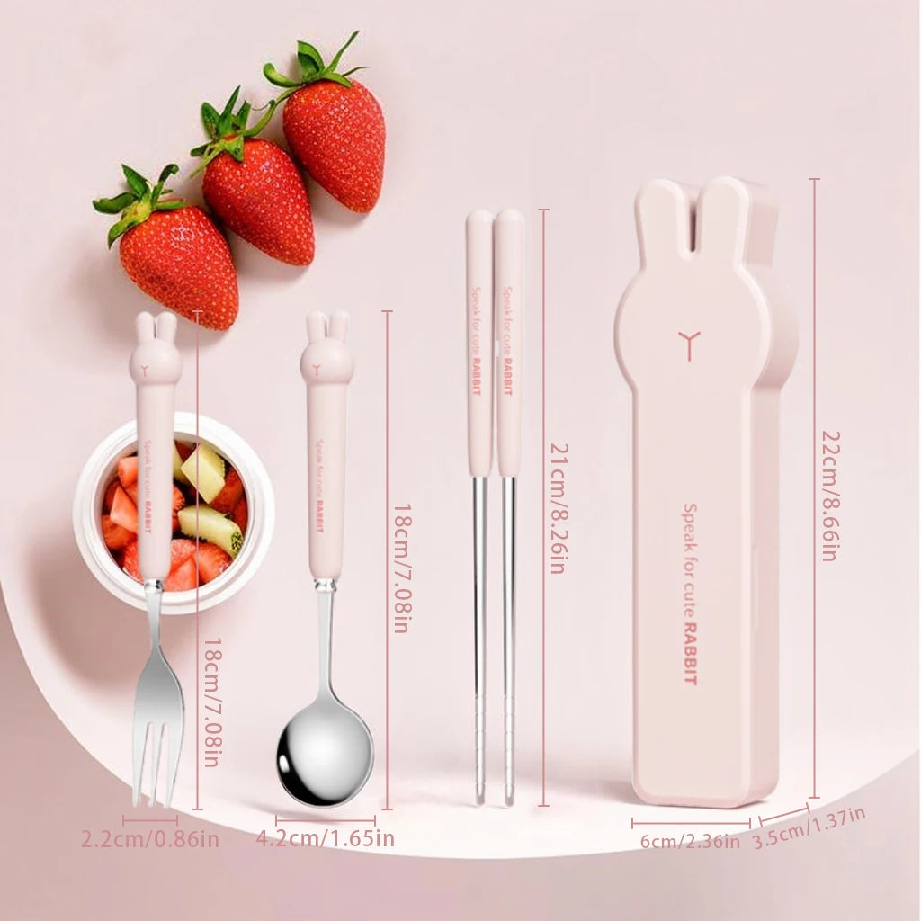 Portable Stainless Steel Cutlery Set