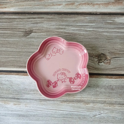 Plum Blossom Ceramic Sauce Dish