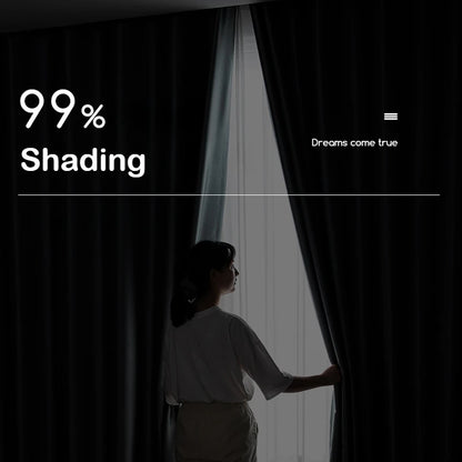 Thermal Noise-Reducing Blackout Curtains