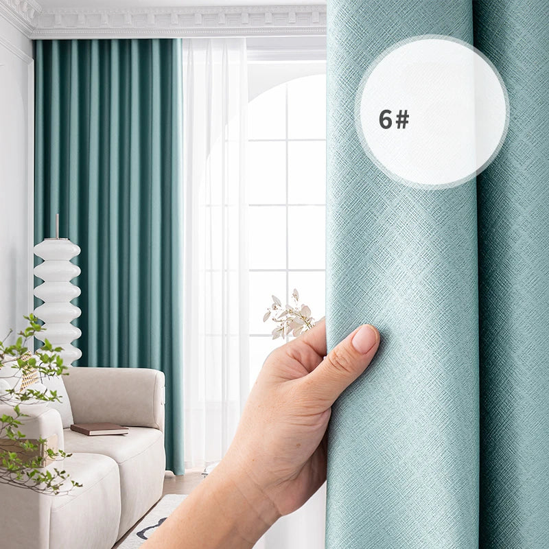 Thermal Noise-Reducing Blackout Curtains