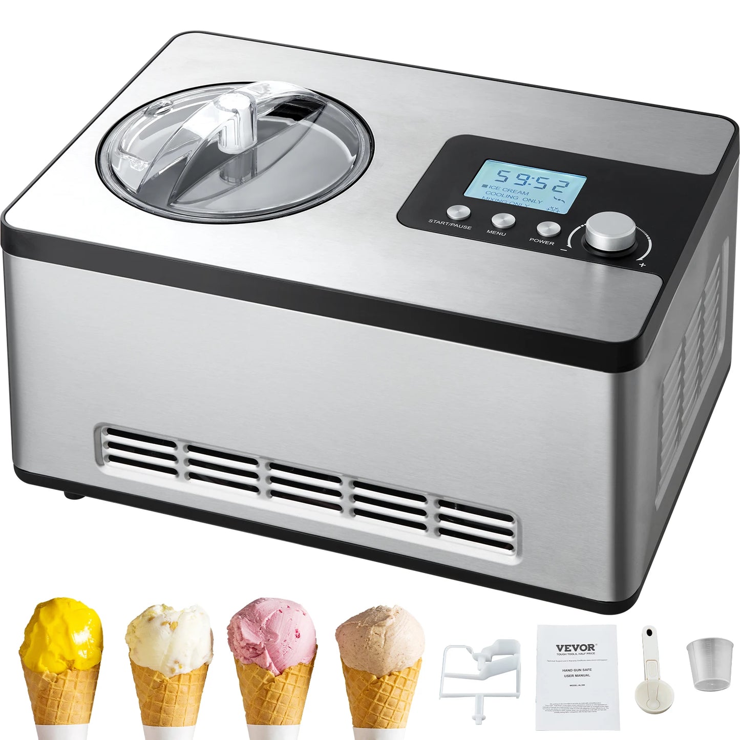 2-Quart Automatic Ice Cream Maker