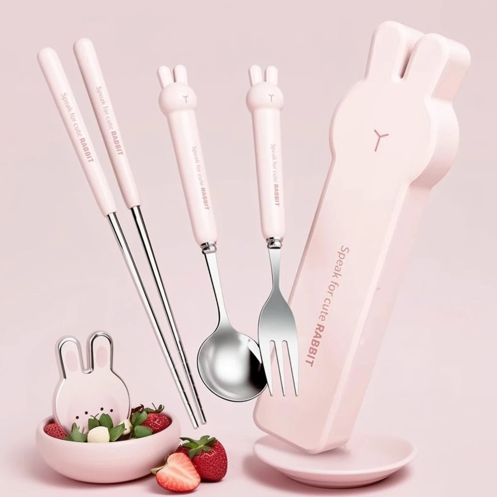 Portable Stainless Steel Cutlery Set