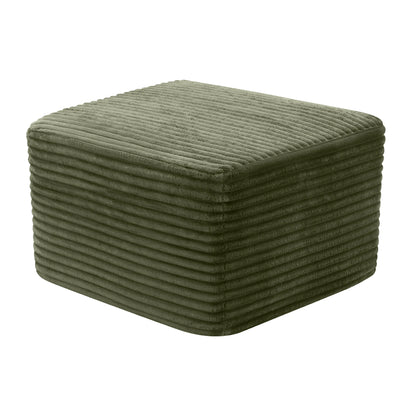 94.5-Inch Modular Corduroy Sectional Sofa