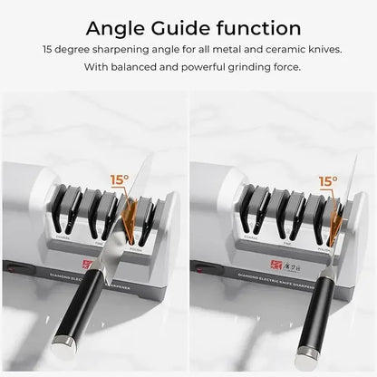 Three-Stage Electric Knife Sharpener