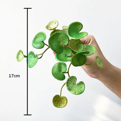 Artificial Coin Grass Wall Hanging