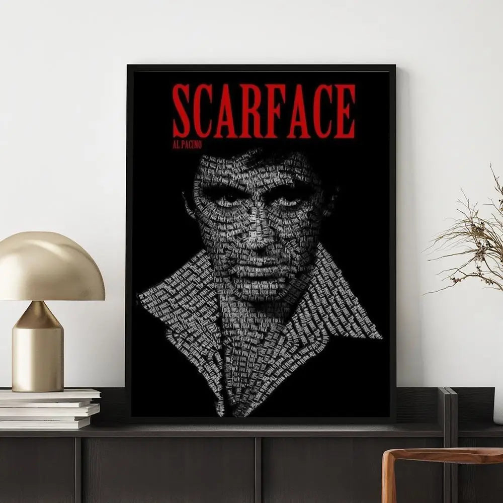 Waterproof Vintage Movie Poster Wall Decal