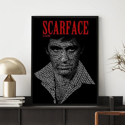 Waterproof Vintage Movie Poster Wall Decal