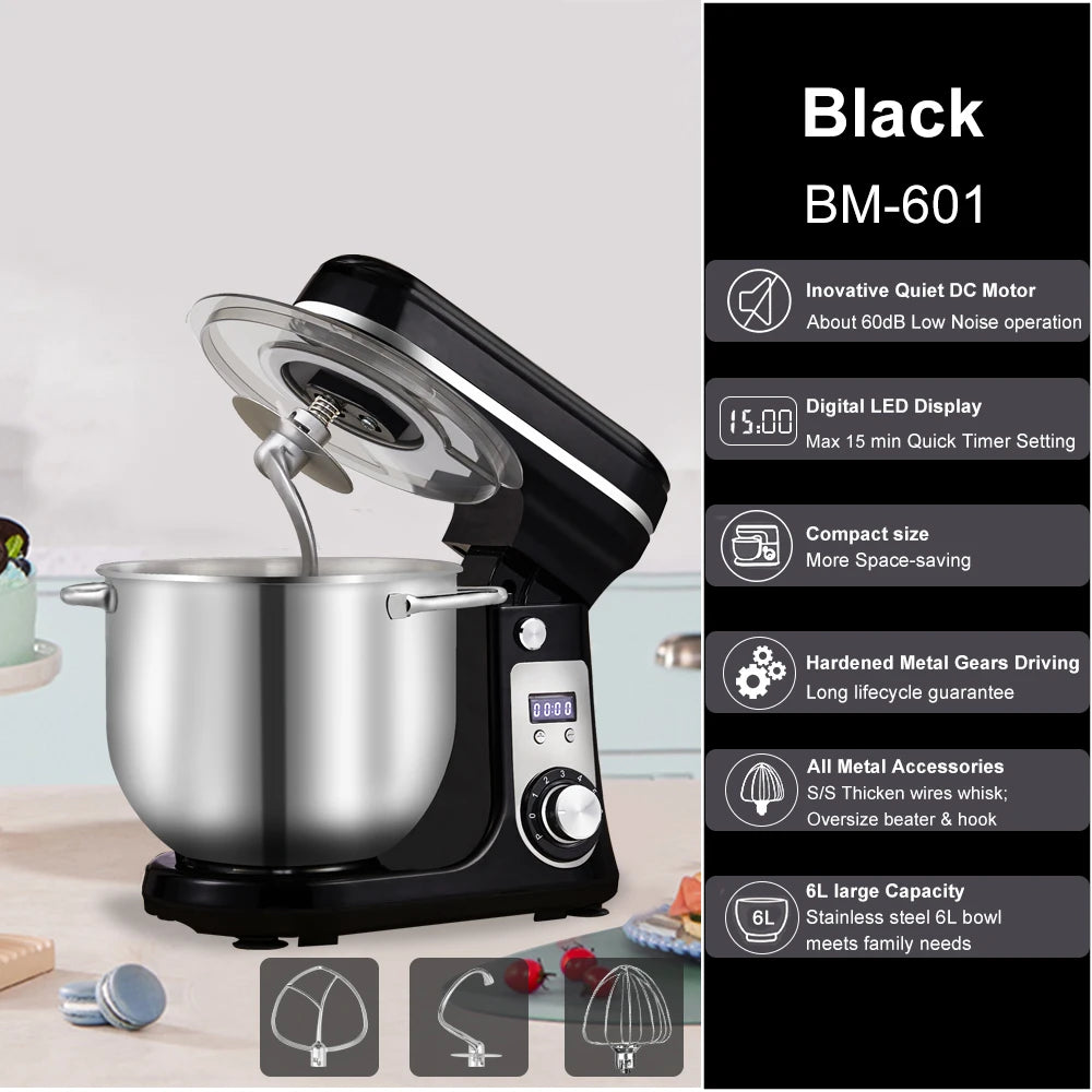 6-Liter 1,200-Watt Stand Mixer