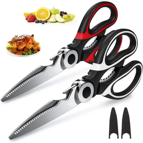 Heavy-Duty Stainless Steel Kitchen Scissors