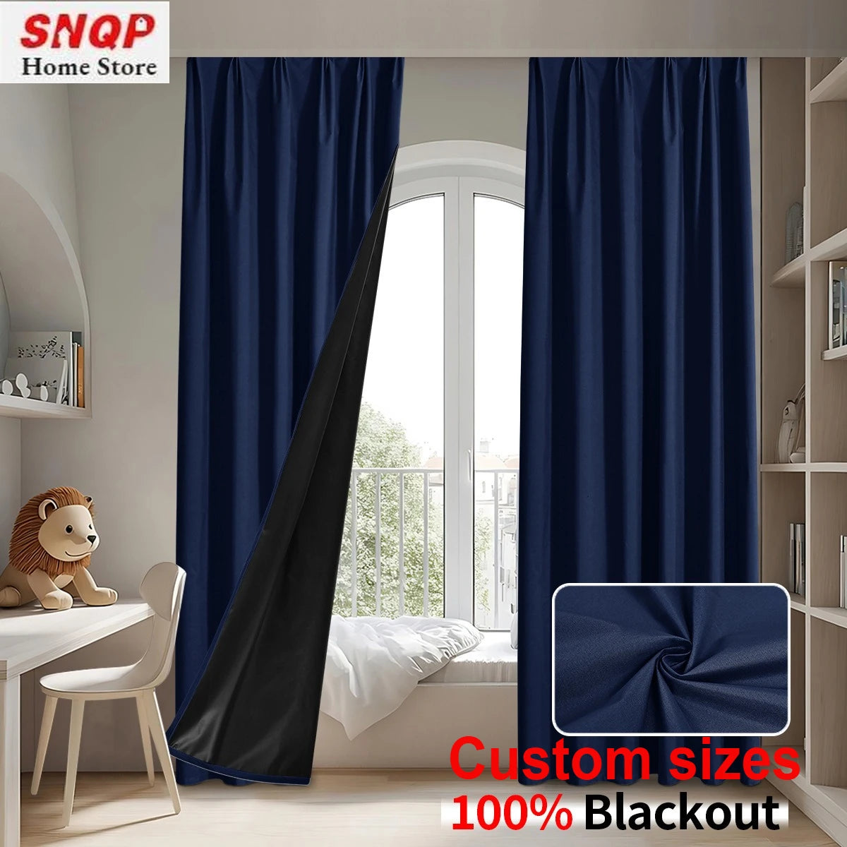 Thermal Waterproof Blackout Curtain