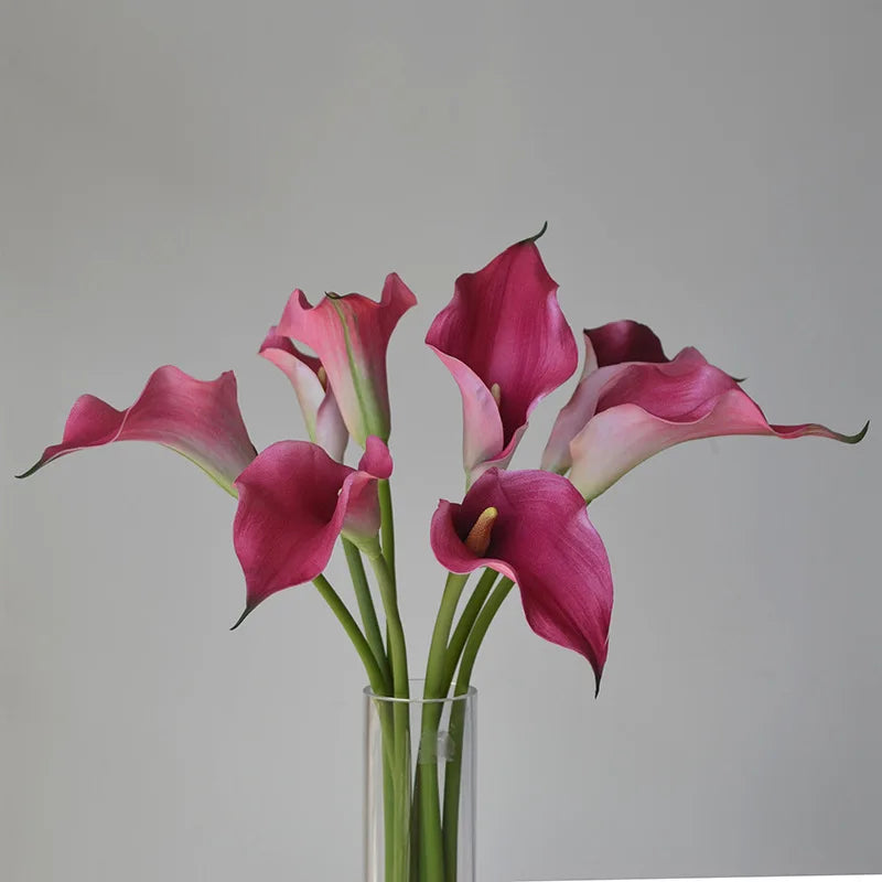 Set of 5 Artificial Calla Lily Flowers